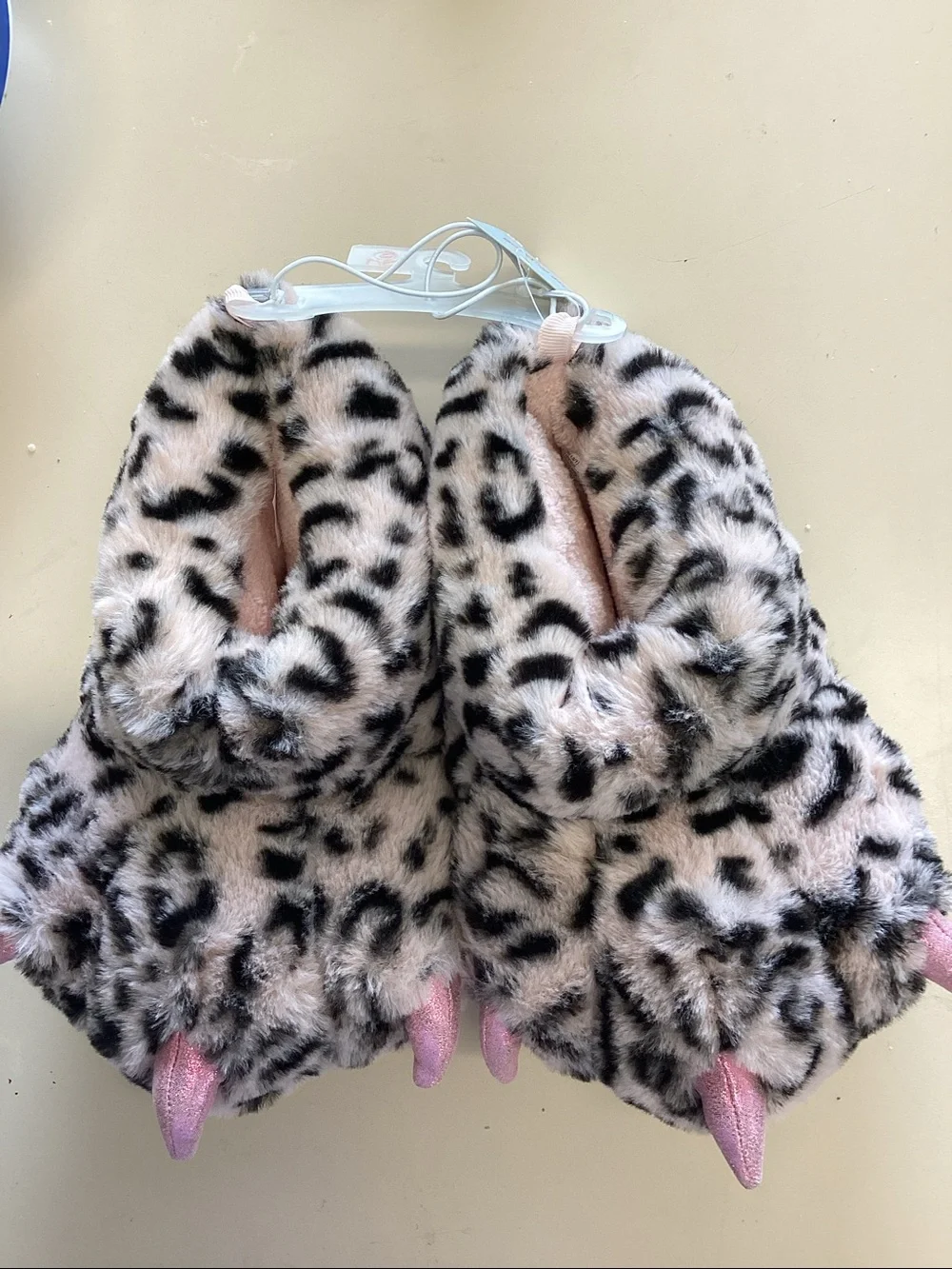 Kids' Kelsi Monster Foot Character Slippers - Cat & Jack™ Pink